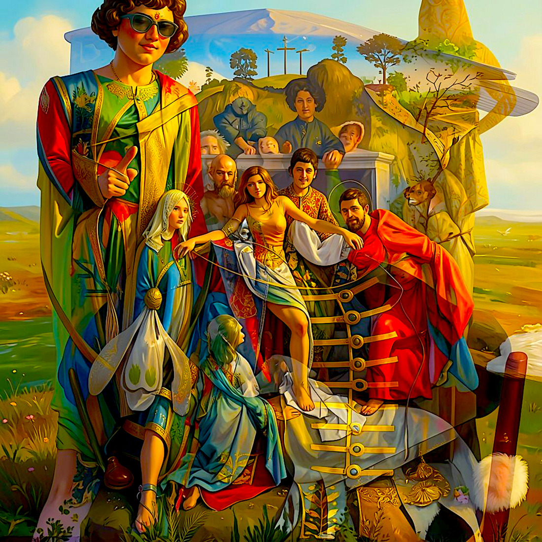 surrealistic fusion of body parts 05