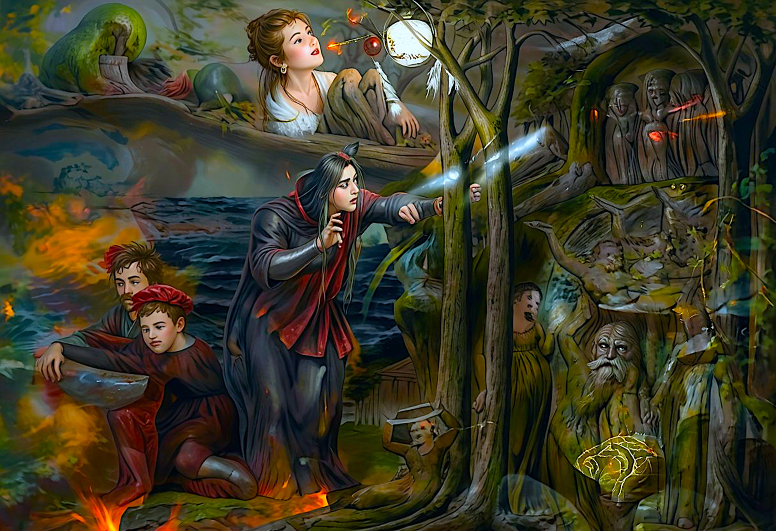 surrealistic fusion of body parts 07