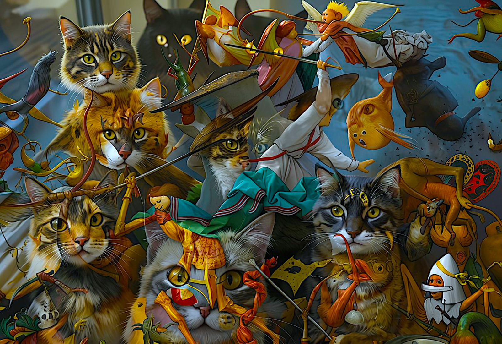 surrealistic fusion of body parts 08