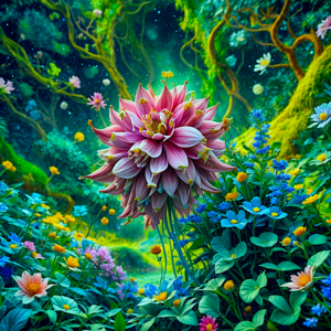 The process is a fusion of art and technology. Jawek takes inspiring texts, stories or concepts and translates them into extraordinary images full of details, colours and emotion. It is a symbiotic relationship between man and machine, where the artist's artistic vision and craftsmanship are enriched by the computing power and learning capabilities of AI.