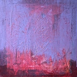 abstracte schilderijen, waarbij ingetogenheid en aandacht kernwoorden zijn.