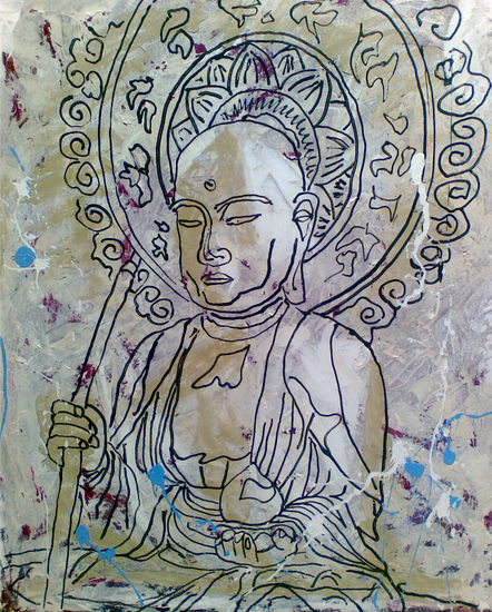 ByPeppe01 Buddha 100 x 120 cm