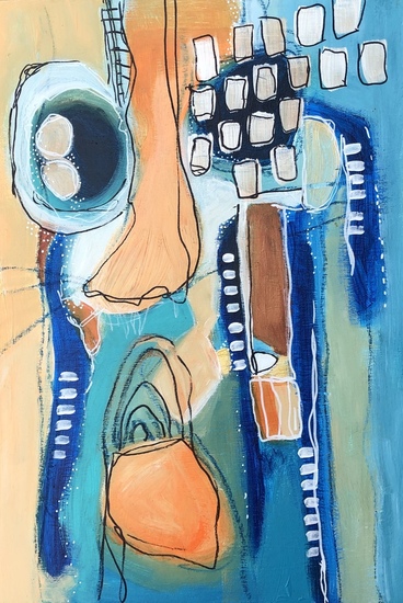 Waterelements walking down the stairs 2