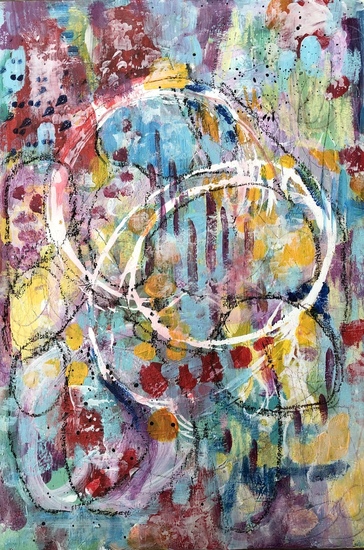 Rainbow cirkels playing 2