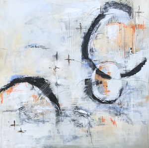 Breaking the Circle
In deze nieuwe serie, probeer ik de neutrale kleuren vanuit mixing colors tot stand te brengen. Aangevuld met de ware kleuren die ik gebruikt heb. De cirkel doorbreken is mooi, is boeiend, vanuit het doorbreken ontstaan nieuwe gedachtes, nieuwe inzichten en nieuwe ervaringen.