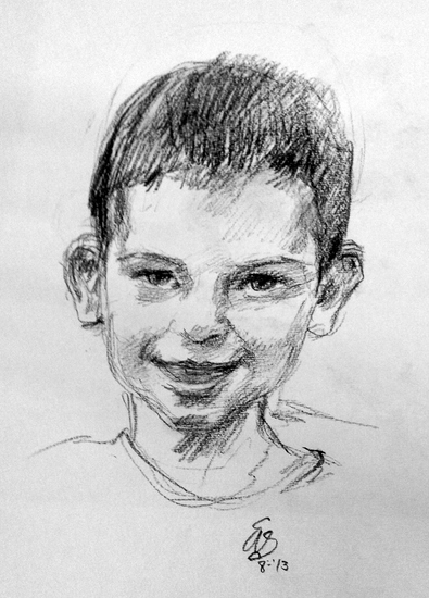 portretschets 4