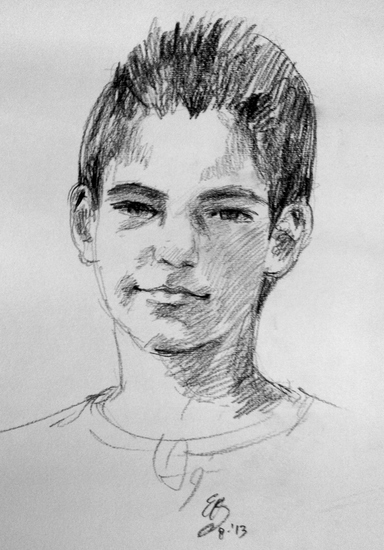 portretschets 5