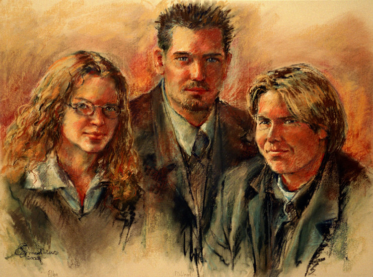 Ellen, Robbert en Daan