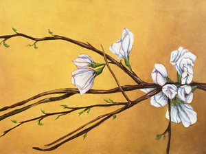 Divers werk, beetje grafisch, beetje jugendstil, verhalend en modern
Still life, random work