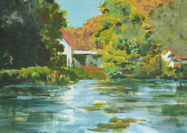 aan het fort van Duffel