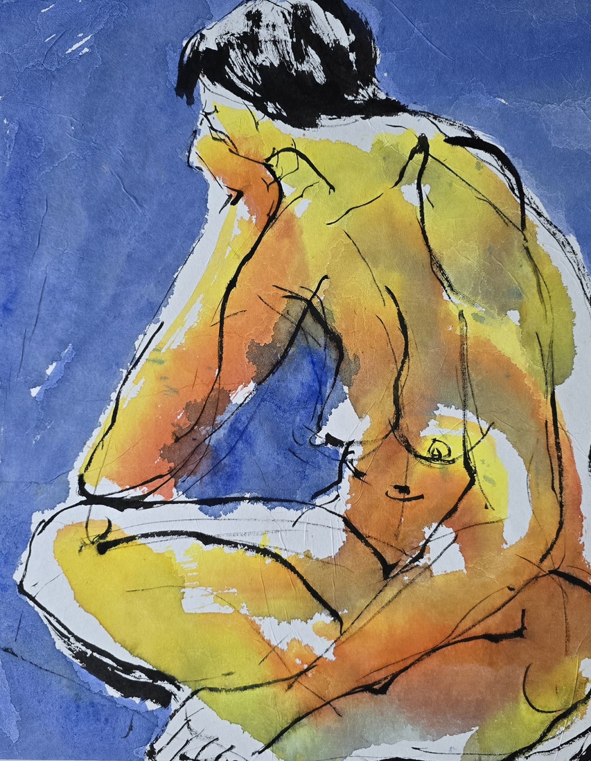 Zittend vrouw 25 - 1