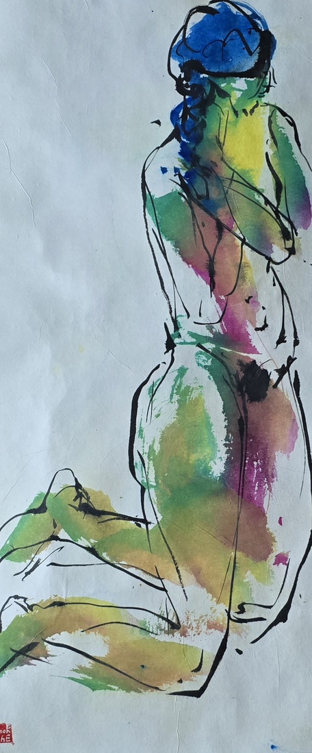 Knielende vrouw 2026 -1