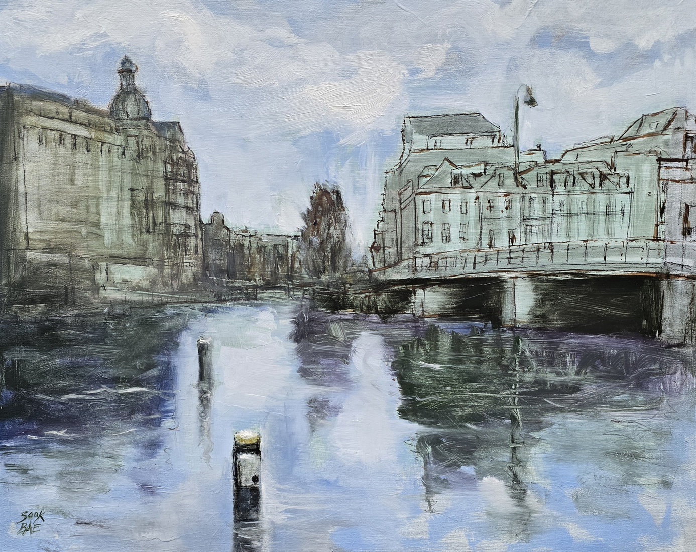 Stadgezicht 0p het Europa hotel