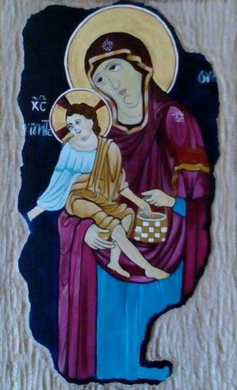 Moeder Maria met Jezus