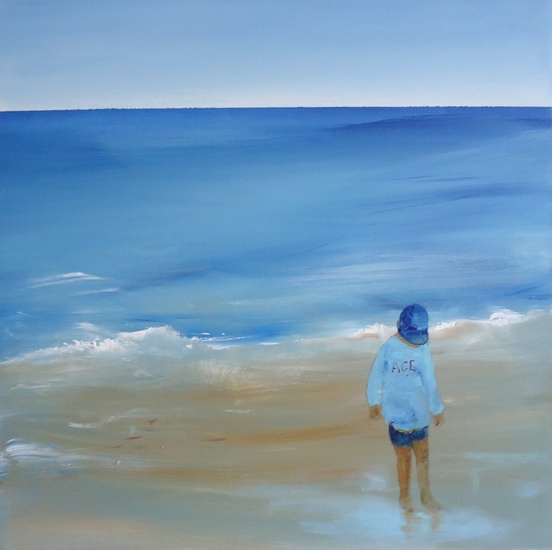 op zoek naar schelpen