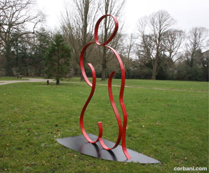Sculpturen in brons, aluminium en staal