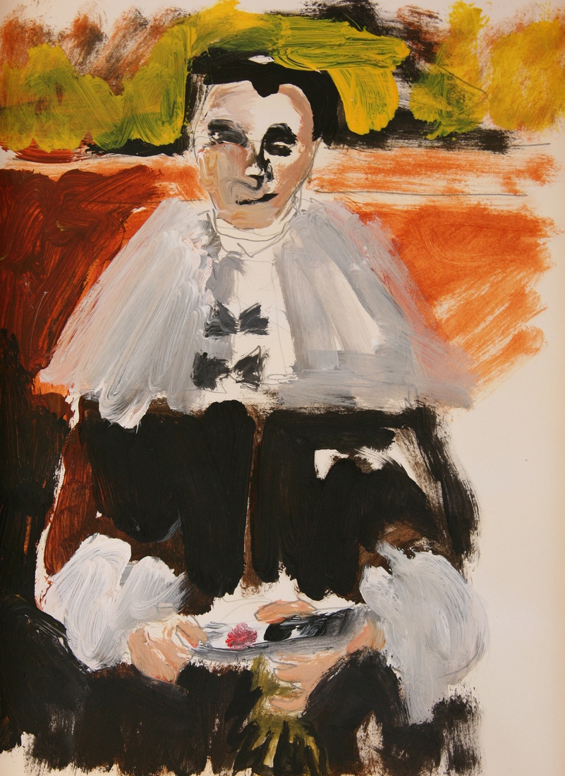 Vrouw verbreekt zegel