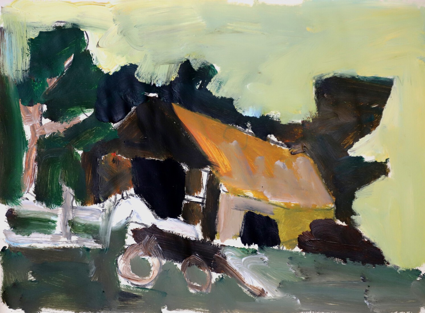 Huis op het platteland