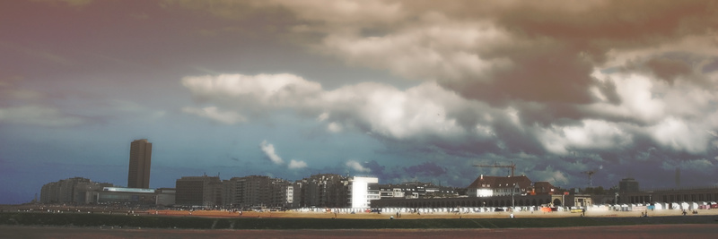 oostende vanaf de zee