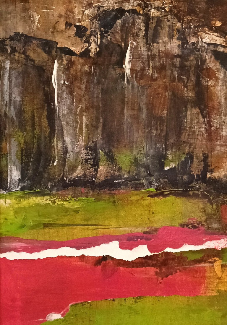 Rotsen dienen zich aan