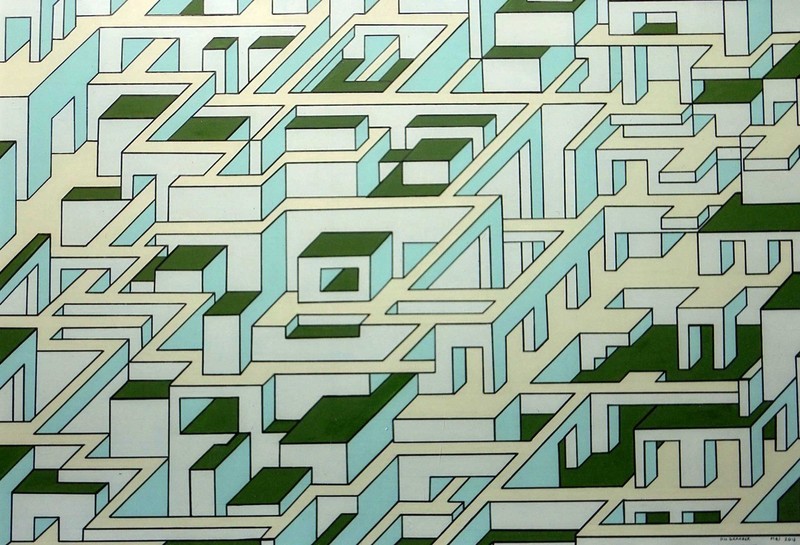 Labyrint met niveaus