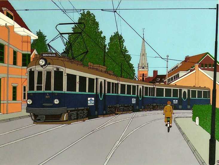 De Blauwe tram NZH