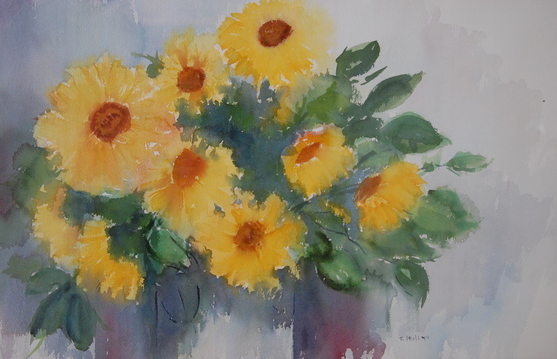Sunflowers.