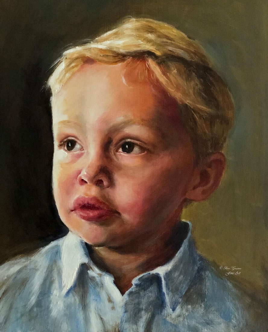 Portret van jong kind