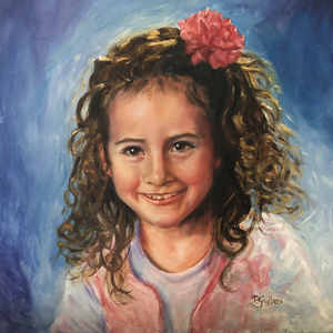 Enkele voorbeelden van mijn portretten in opdracht.