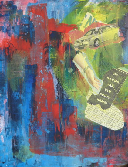 Illusie van de echte hemel