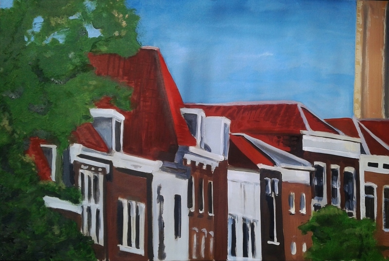 proefschilderij Weerdsluis