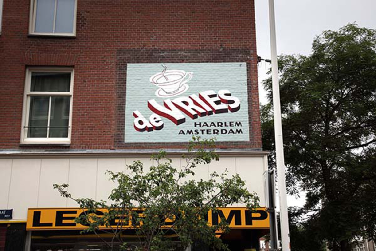 reconstructie gevelreclame Amsterdam