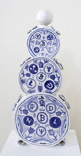 tulip vase: cyber coin hype