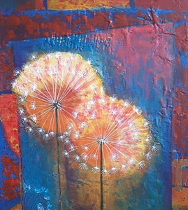 Geïnspireerd en gefascineerd door de kleurenpracht van de natuur.