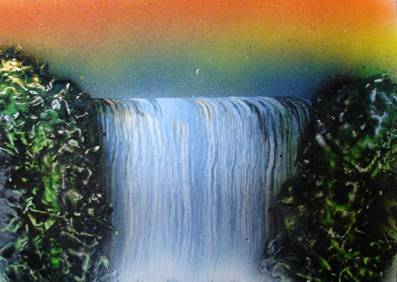 een waterval