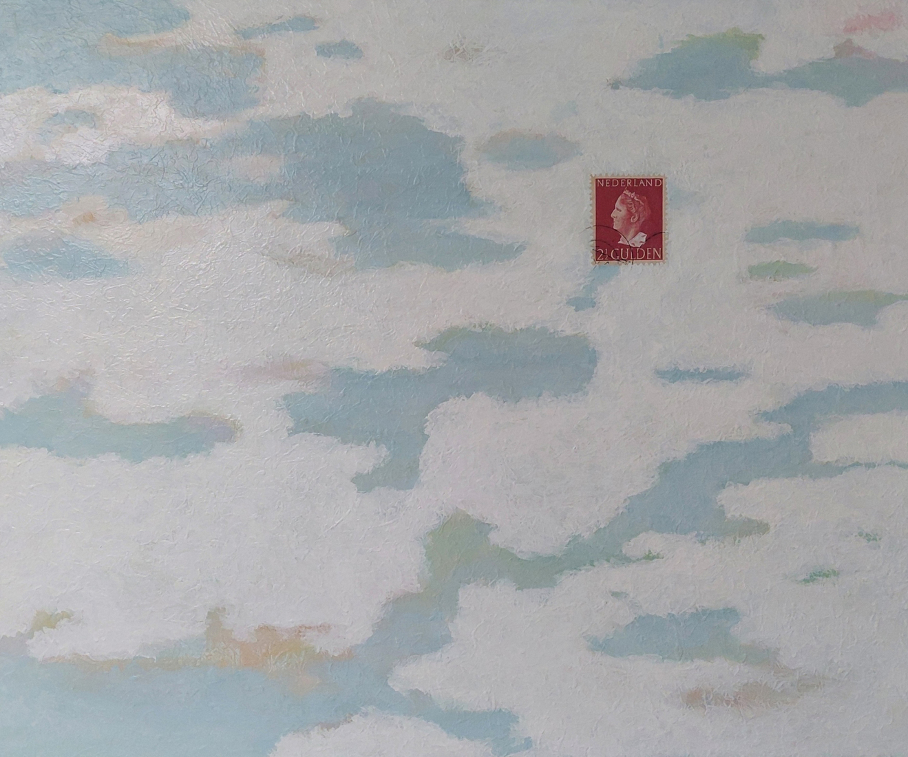 De Verdwaalde Postzegel. Wilhelmina 1945