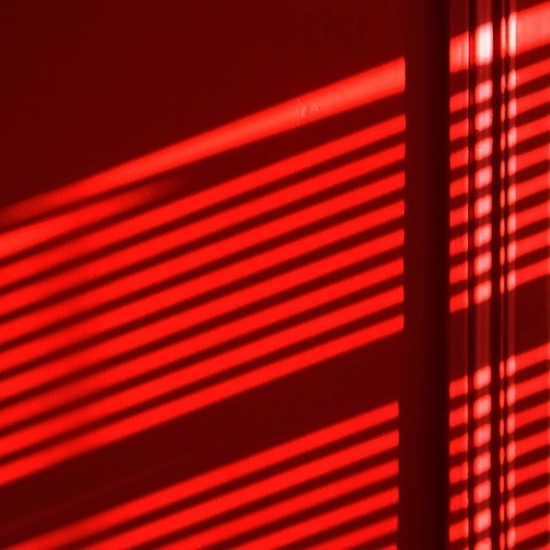 Red Wall and Sunlight