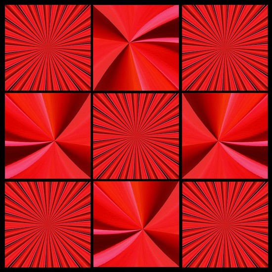 ARK (Abstract Red Kaleidoscope)