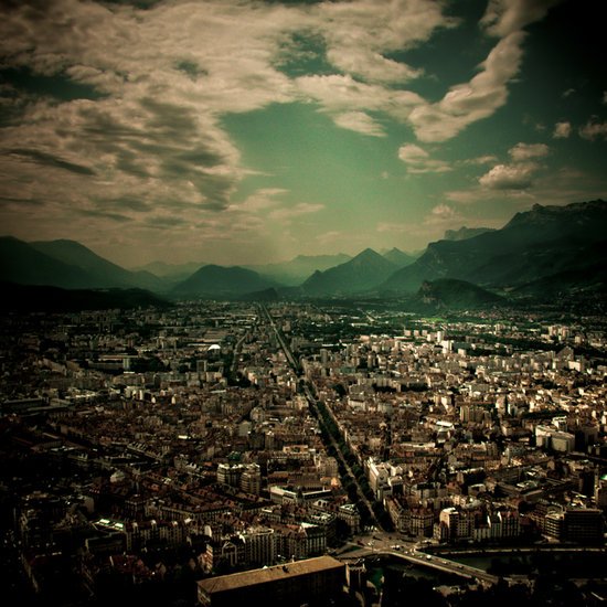 View over Grenoble