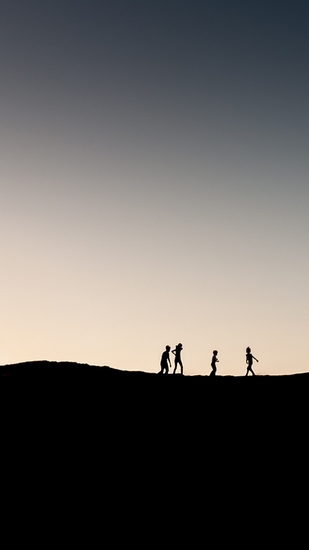 Zonsondergang 2 (woestijn)