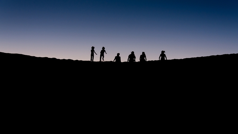 Zonsondergang 3 (woestijn)