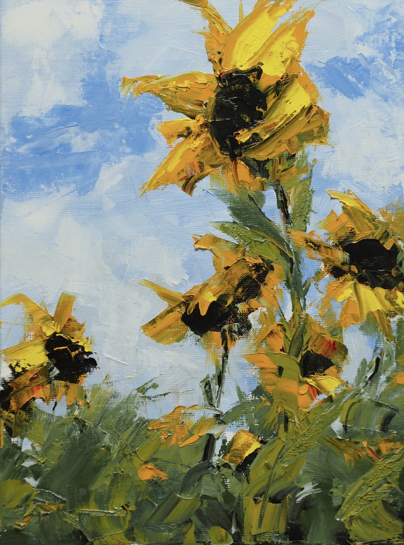 Zonnebloemen