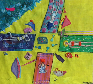 textile artworks i finished recently and the last years