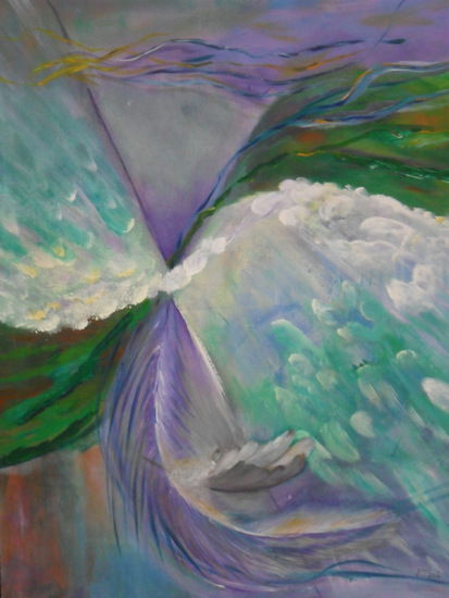 Gedragen door de wind