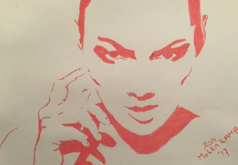 minimalistisch portret