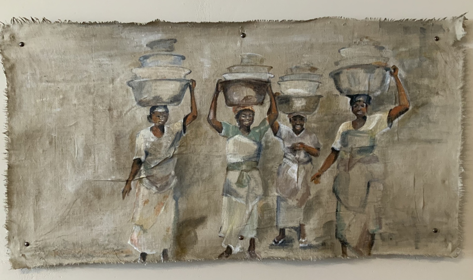 Vier Afrikaanse vrouwen