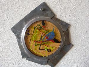 wandobjecten van glas, varierend van glas in lood tot gefused glas