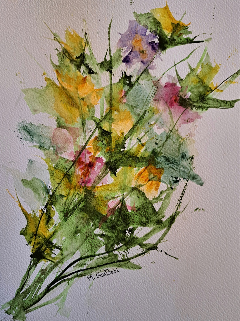 4 Wilde bloemen 