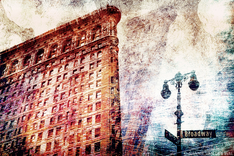 Abstract Flatiron Building NYC II