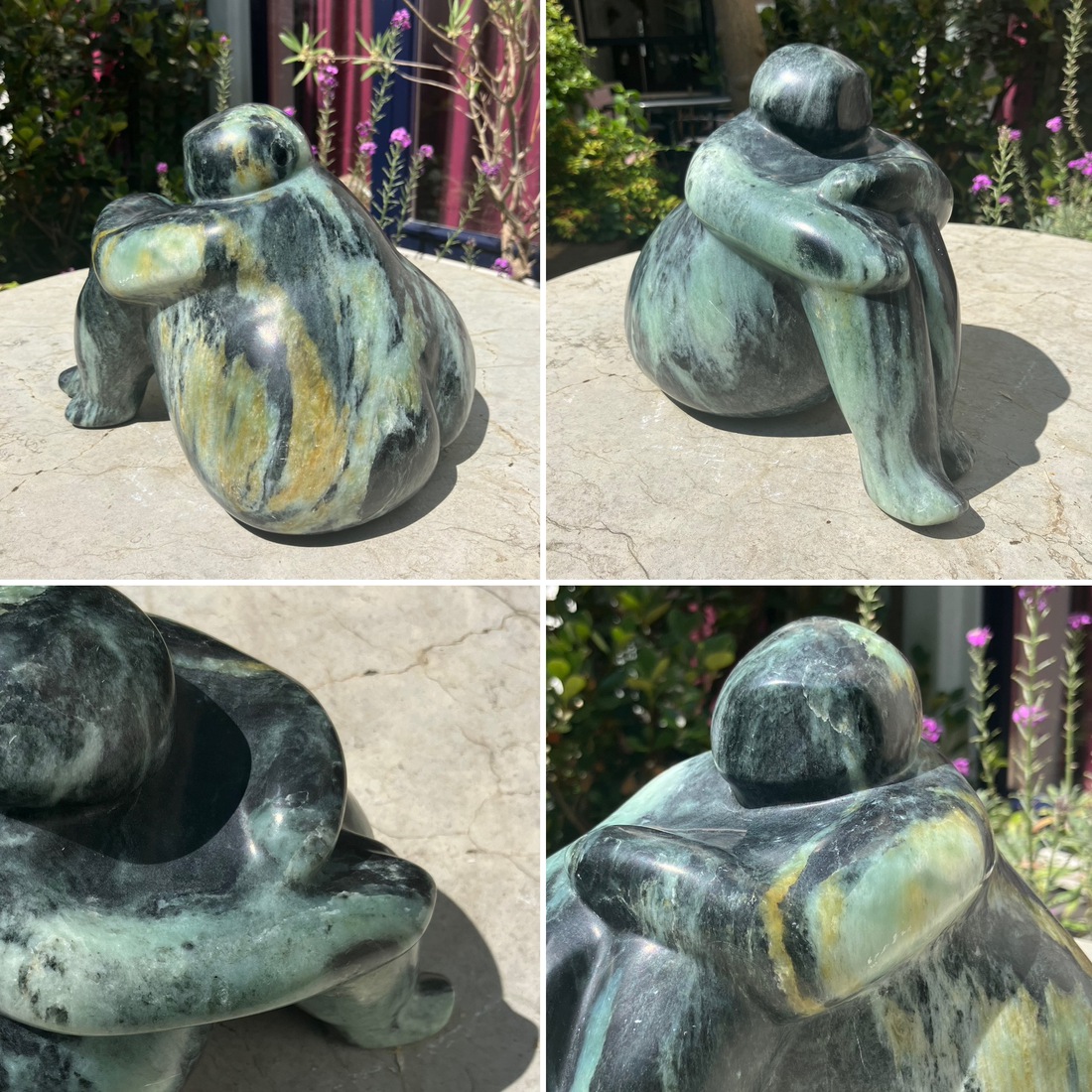 Mensfiguur in speksteen